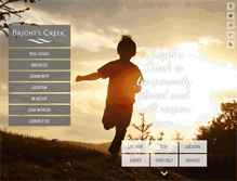 Tablet Screenshot of brightscreek.com